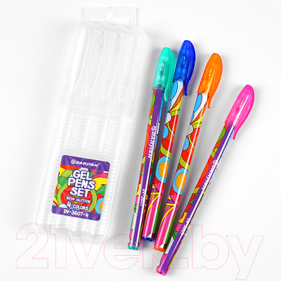 Набор гелевых ручек Darvish DV-3607-4