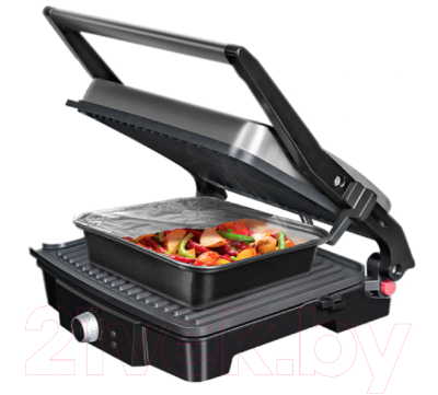 Электрогриль Redmond SteakMaster RGM-M808P (черный) - фото