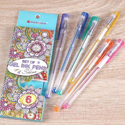 Набор гелевых ручек Darvish DV-11137-6