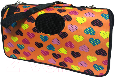 Сумка для животных For Friends Bright Hearts / СП02-L