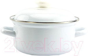 Кастрюля Лысьвенские эмали Белые ночи С-1508 АП2 - фото