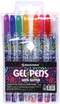 Набор гелевых ручек Darvish DV-1463-8 - фото