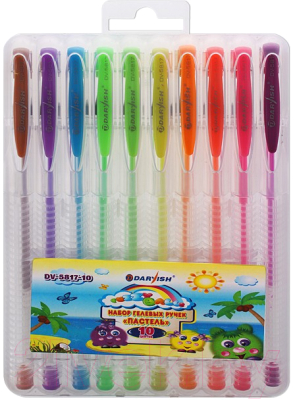 Набор шариковых ручек Darvish DV-5817-10 - фото