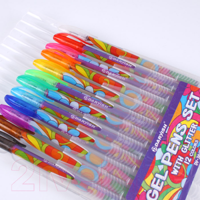 Набор гелевых ручек Darvish DV-3607-12