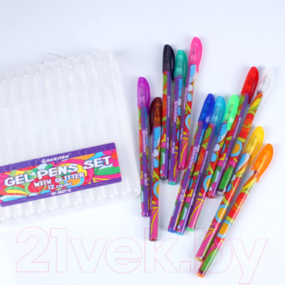 Набор гелевых ручек Darvish DV-3607-12