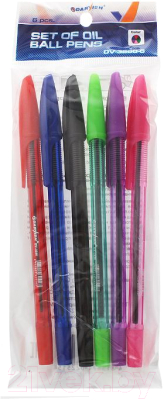 Набор шариковых ручек Darvish DV-3298-6 - фото