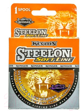 Леска монофильная Konger Steelon Soft Line 0.25мм 100м / 219100025 - фото