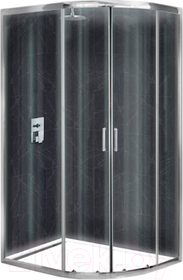 Душевой уголок BelBagno Uno-195-RH-2-120/80-C-Cr - фото