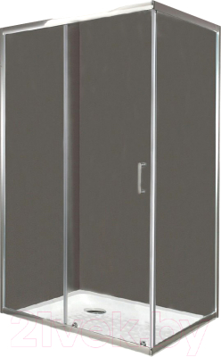 Душевой уголок BelBagno UNO-195-AH-1-120/90-C-Cr - фото