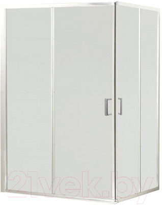 Душевой уголок BelBagno UNO-195-AH-2-100/80-P-Cr - фото