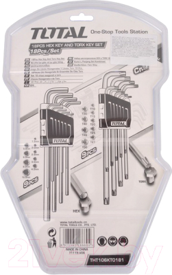 Набор ключей TOTAL THT106KT0181