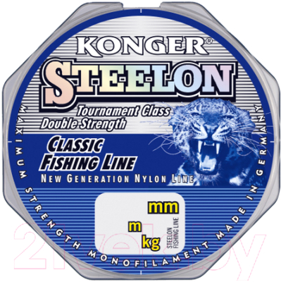 Леска монофильная Konger Steelon 0.18мм 30м / 213030018 - фото