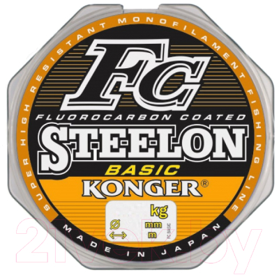 Леска монофильная Konger Steelon Fc-1 Basic 0.16мм 30м / 232030016 - фото