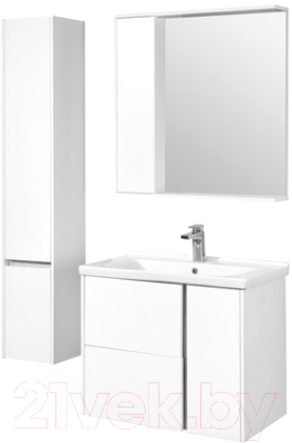 Шкаф-пенал для ванной Акватон Стоун (1A228403SX01L)