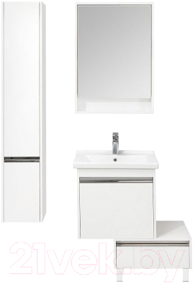 Шкаф-пенал для ванной Акватон Капри (1A230503KP01L)