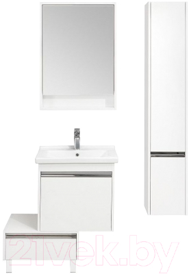 Шкаф-пенал для ванной Акватон Капри (1A230503KP01R)