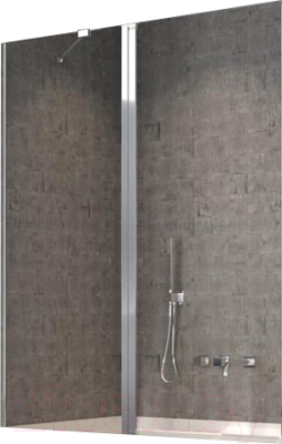 Стеклянная шторка для ванны Radaway Nes PND II 100 L / 10009100-01-01L - фото