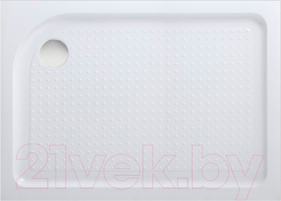 Душевой поддон BelBagno TRAY-BB-AH-100/80-15-W-L - фото