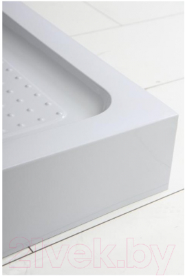 Душевой поддон BelBagno TRAY-BB-AH-100/80-15-W-L