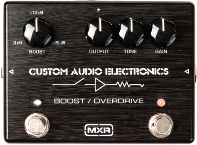 Педаль электрогитарная MXR MC402 CAE Boost Overdrive - фото