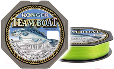 Леска монофильная Konger Team Boat Baltica 0.40мм 250м / 214004040