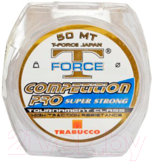 Леска монофильная Trabucco T-Force Competition Pro Super Strong 0.18мм 25м / 052-65-180 - фото
