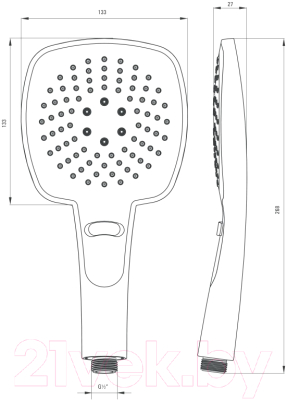 Лейка ручного душа Deante Mango NCV G51S