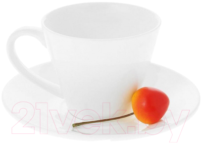 Чашка с блюдцем Wilmax WL-993004/АВ