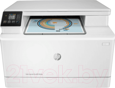 МФУ HP Color LaserJet Pro M182n (7KW54A) - фото
