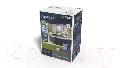 Бассейн-джакузи Intex Jet and Bubble Deluxe / 28462