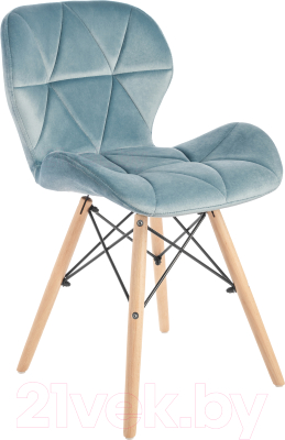 Стул Mio Tesoro Лацио SC-026 (G062-43 бледно-голубой) - фото