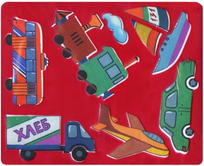 Трафарет ЛУЧ Виды транспорта / 10С 528-08 - фото