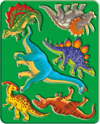 Трафарет ЛУЧ Динозавры / 10С 525-08 - фото