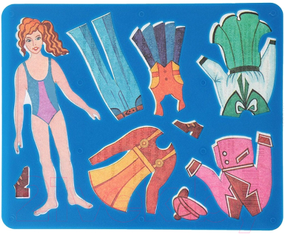 Трафарет ЛУЧ Катин гардероб / 10С 529-08 - фото