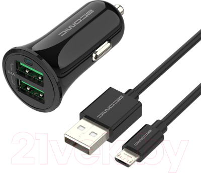 Зарядное устройство автомобильное Atomic C240M - фото