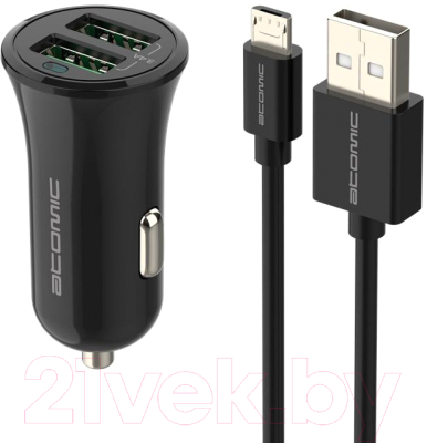 Зарядное устройство автомобильное Atomic C240M