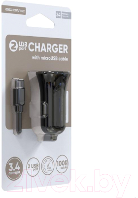 Зарядное устройство автомобильное Atomic C240M