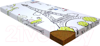 Матрас в кроватку Топотушки Эко-Лайн Эко-Кокос 60x119