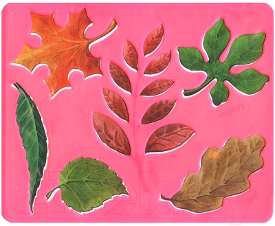 Трафарет ЛУЧ Листья деревьев / 10С 527-08 - фото