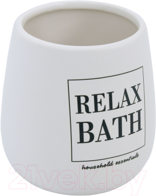 Стакан для зубной щетки и пасты Bisk Grama 05599 - фото