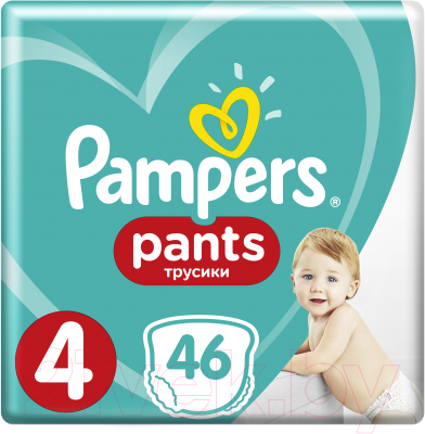 Подгузники-трусики детские Pampers Pants 4 Maxi - фото