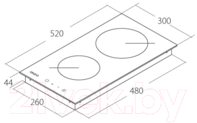 Электрическая варочная панель Akpo PKA 30830