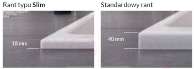 Ванна акриловая Excellent Ness Mono Slim 160x70 (с ножками)