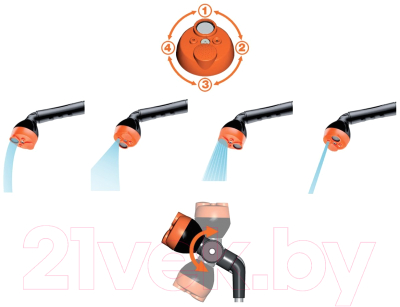 Распылитель для полива Claber 9086