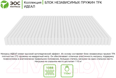 Детский матрас EOS Идеал 1а 80x160