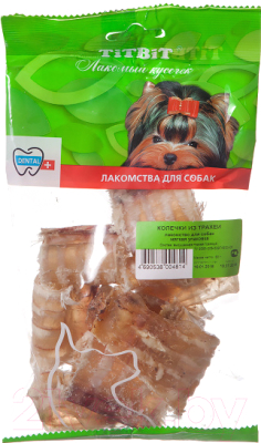Лакомство для собак TiTBiT Колечки из трахеи / 004814 - фото