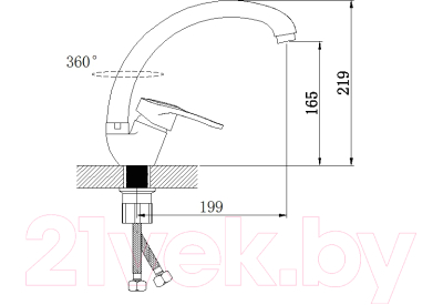 Смеситель Эверест B59-0257