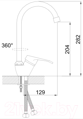 Смеситель Эверест B41-028