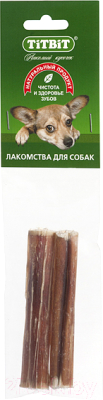 Лакомство для собак TiTBiT Бычий корень / 319861 - фото