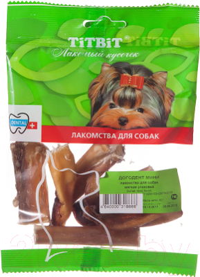 Лакомство для собак TiTBiT Бычий корень мини / 8666 - фото
